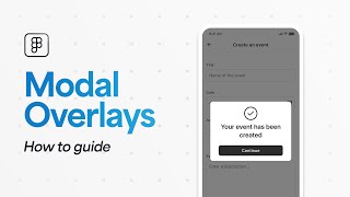 How to Add Overlays in Figma