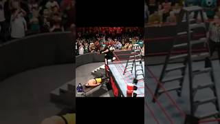 WWE 2K22 Shane McMahon Give Elbow Drop To Samoa Joe Through the Table #shorts @HarshitRamawat