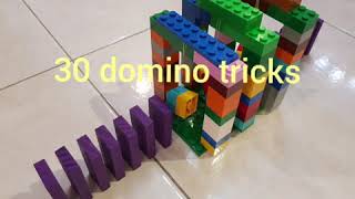 30 domino tricks, thanks for 100 subscribers!