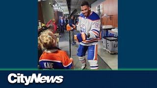 Edmonton Oilers superfan inspires big win \u0026 surge in charitable donations