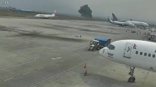 Deadliest Airplane crash caught on CCTV || Tribhuvan International Airport || NEPAL