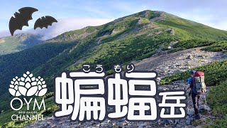 蝙蝠岳(南アルプス・蝙蝠尾根より)北荒川岳・新蛇抜山・安倍荒倉岳・間ノ岳・北岳、Southern Japan Alps、Mt.Komori-dake