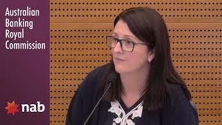 The former chairwoman of NAB's superannuation trustee NULIS testifies at the Royal Commission