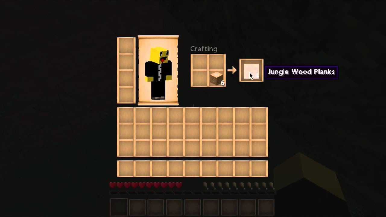 Minecraft Crafting Tutorial Youtube