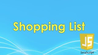 Shopping List | JavaScript Tutorial | FreeCodeCamp