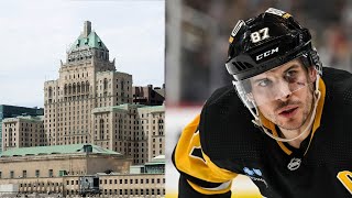 Which hotels NHL teams stay at in Canada