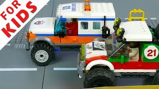 Lego Cars Racing - Stop Motion Animation