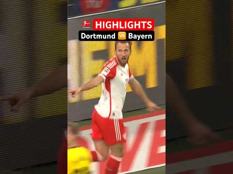 HIGHLIGHTS ⚽️ Kane Hat Trick Vs BVB • Dortmund Vs. FC Bayern - YouTube