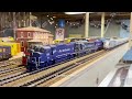 modern 2020’s ho scale amtrak trains compilation