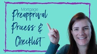 Preapproval: Mortgage preapproval process and checklist