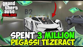 I Spent $3,001,920 DOLLARS on GTA 5 Online PEGASSI TEZERACT