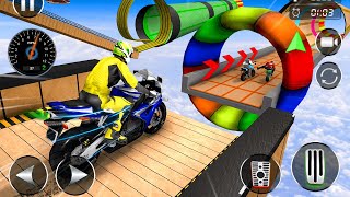 Mega Ramp Bike Stunt Games 3D - Android Gameplay #1