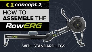 Concept2 Rower Assembly: How to Assemble your Concept2 RowErg Rowing Machine