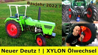 Ein -NAGELNEUER- Deutz 4006 Trecker ! | Xylon Ölwechsel an Endantrieben und Differential Vorderachse