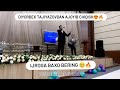 Diyorbek Tajiyazovning  konsertdagi ajoyib chiqishlari 🤩😍🔥#youtube #video #top #rek #reels #konsert