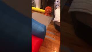 Little Tikes Inflatable , DEFLATION, Jump 'n Slide Bounce House w/heavy duty blower