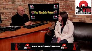 94.3 WYBC The Electric Drum with Jose Candelario featuring  Lauren Garrett, Mayor of Hamden