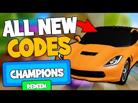 ALL VEHICLE CHAMPIONS CODES! (April 2022) ROBLOX Codes *SECRET/WORKING*