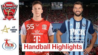 Telekom Veszprém HC Vs PICK Szeged Handball Highlights EHF Champions League 2024