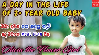 මගේ බබා අද දවස ගත කලේ මෙහෙමයි| A day in the life of the Flower Girl | Babies Meal Plan | 2+ Year old