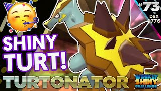 BIG TURT SHINES! Insane Shiny Turtonator! | Sword and Shield Shiny Reaction | #73