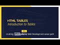 Crushing Codecademy PRO WEB DEVELOPMENT career path Challenge - Introduction to Tables