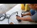 how to repair karcher that has intermittency when releasing the trigger of the gun turns on and off