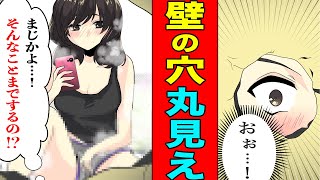 【漫画】もしも部屋に穴が空いていたらどうなるのか？→覗いてみるまさかの展開に…【マンガ動画】