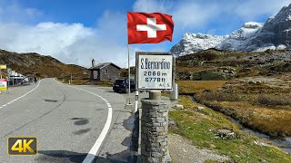 Driving the San Bernardino Pass in the Swiss Alps, Switzerland 🇨🇭