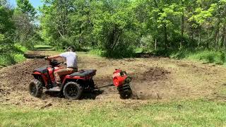 Food Plots with Homemade ATV Disc