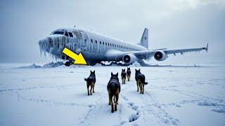 German Shepherd Pack Finds a Frozen Plane—What They Uncover Inside Will Change Everything!