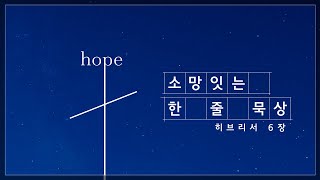 소망잇는 한줄묵상 - 히브리서 6장   (2025.01.22)