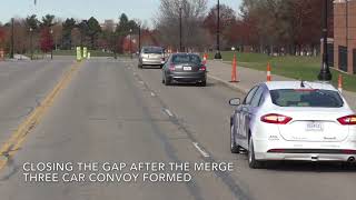 OSU Automated Vehicles - Cooperative Lane Merging