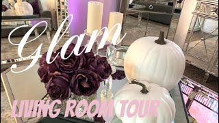 SMALL APARTMENT GLAM LIVING ROOM \u0026 DINING ROOM TOUR‼️🤩