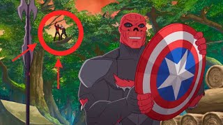 THE VILLAIN easily STOLE CAPTAIN AMERICA'S SHIELD, BUT he didn't know IT WAS A TRAP