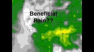 Some Beneficial Rain For California?? The Morning Briefing 1-22-25