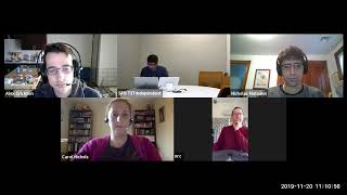 Core Team Meeting 2019-11-20