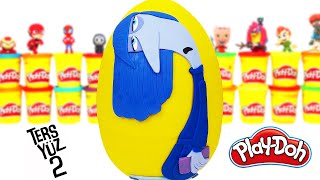 Ters Yüz 2 Bıkkınlık Sürpriz Yumurta Oyun Hamuru Play Doh Ters Yüz Oyuncakları