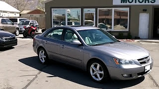 5029B - 2006 Hyundai Sonata LX Silver 112k