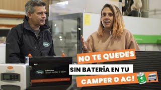 ¿Cómo cargar la batería de tu Camper o AC? Placas solares, reguladores, boosters y cargadores