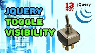 Toggling visibility of an element with jQuery