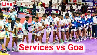 Services vs Goa 71st Senior National Mens Kabaddi Championship 2025 live Cuttack Odisha