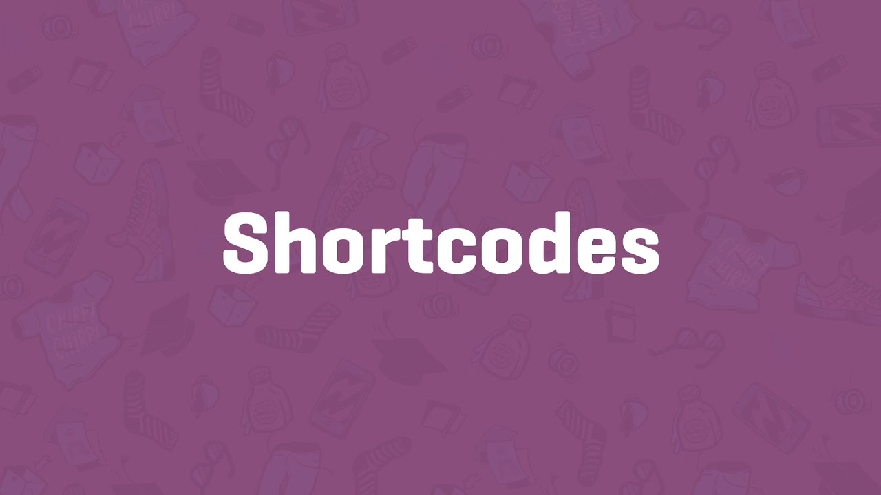 Shortcodes Woocommerce Guided Tour Youtube