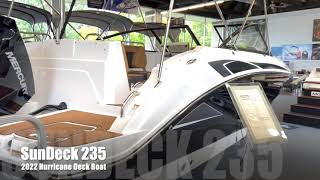 2022 Hurricane SD 235 - Sundeck Model