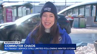 Commuter chaos as NJ Transit slow to recover from winter storm