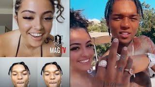 Swaelee & Malu Trevejo Link Up On The Beach In Aruba! 🏖