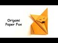 Origami Fox | How To Make Paper Fox | Easy Origami