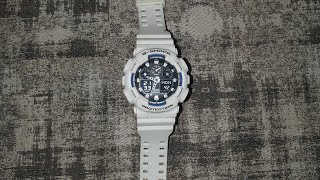 Замена батарейки на Casio G-Shock GA-100B