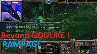 DotA 6.83d - Viper Beyond GODLIKE! + (RAMPAGE) NEW KILL RECORD