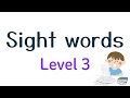 【サイトワード】sight words level 1 3 285単語読み上げ かけながし フォニックス学習 443